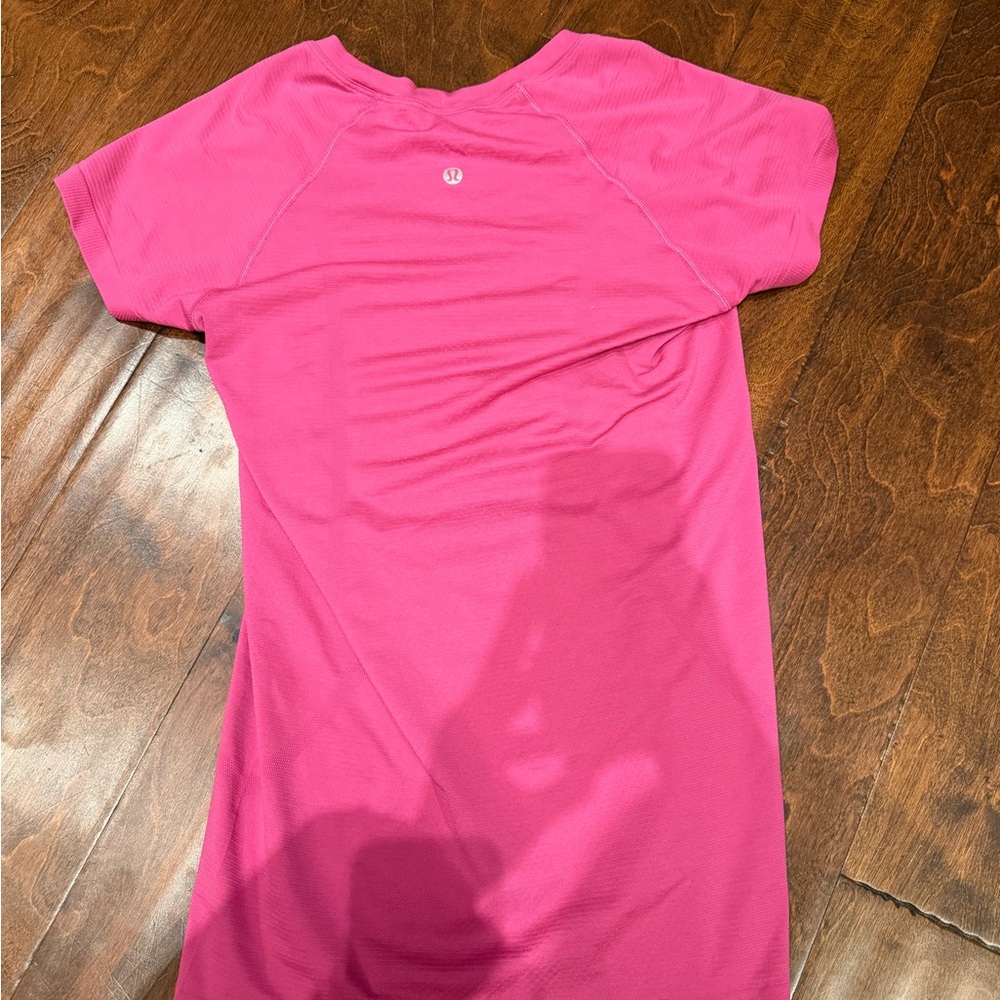 Pink Athletic Lululemon Swiftly Shirt